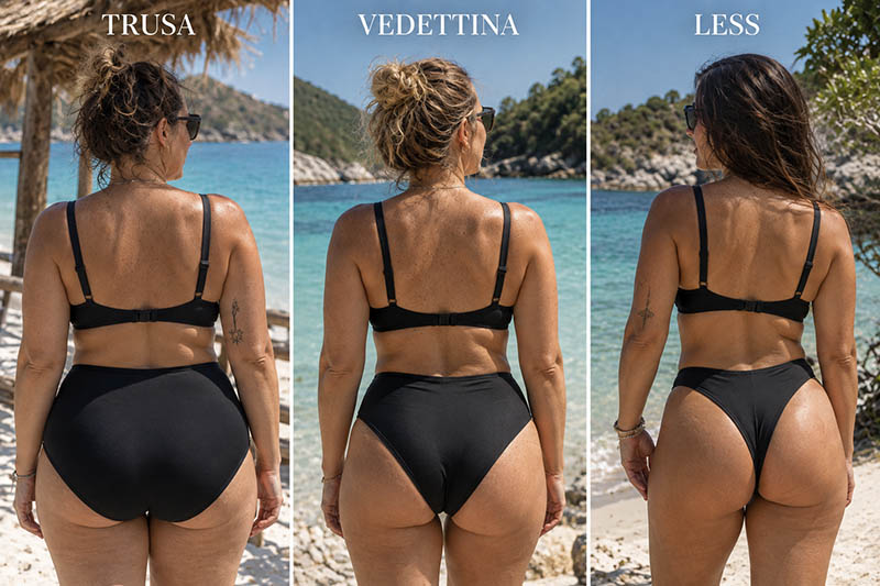 Opciones de bombacha Tankini Sunset